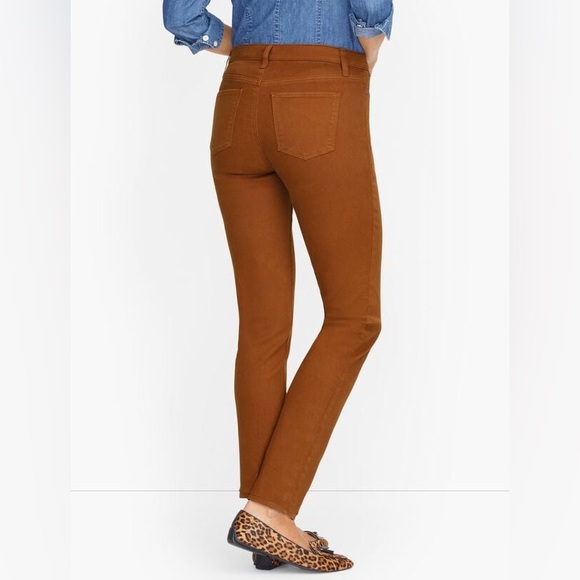 Talbots Denim Boot Crop Jean - Picture 2 of 6